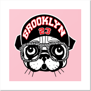 Spike Lee Brooklyn Hip Hop pug Posters and Art